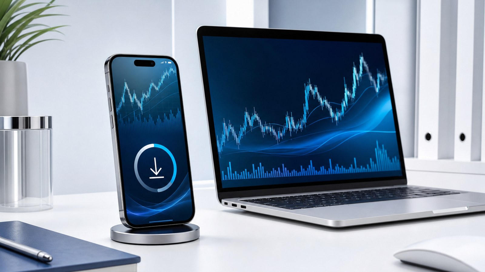 MT4 APP 关注与个性化界面示意